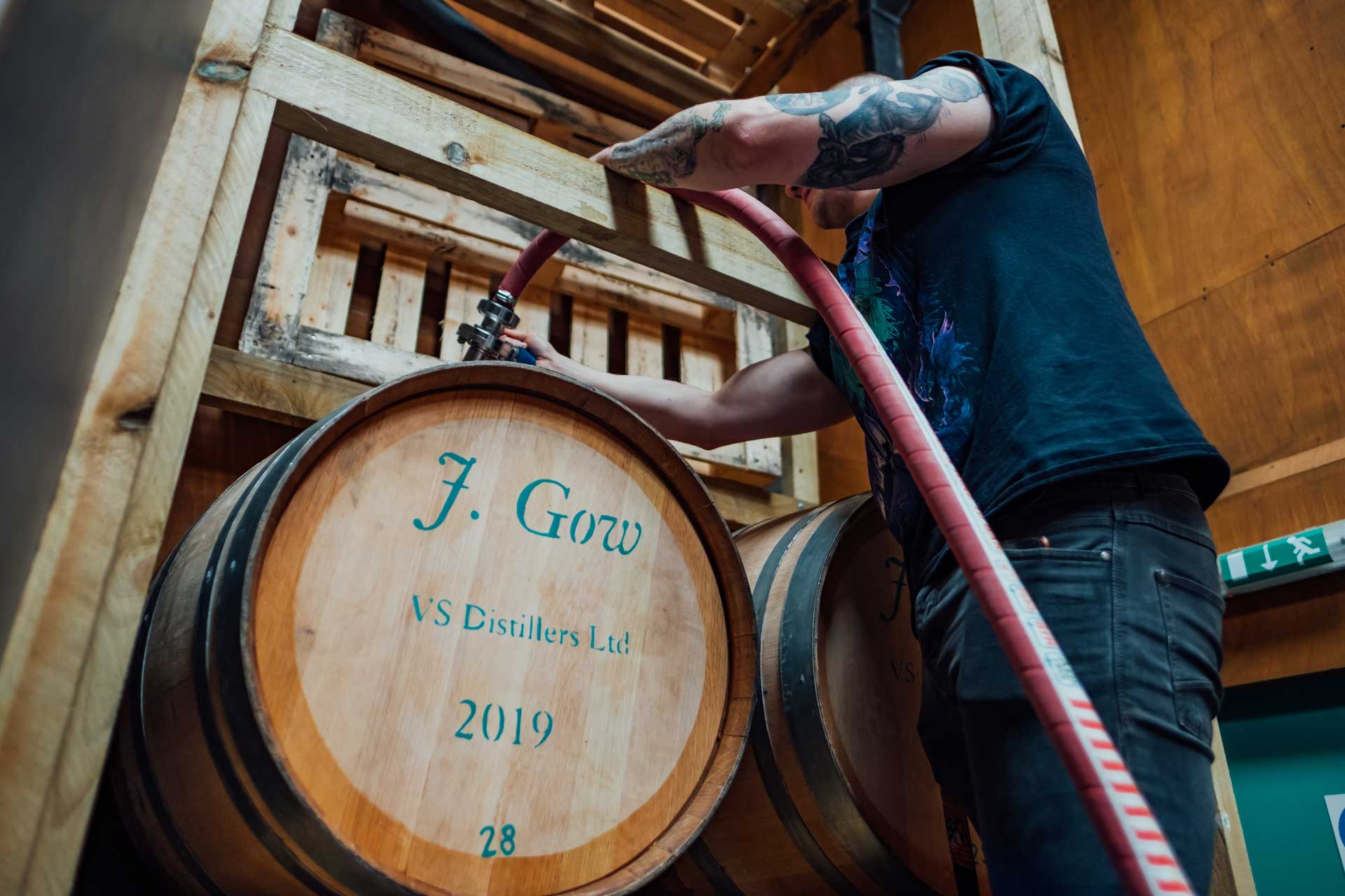J Gow Rum Distillery